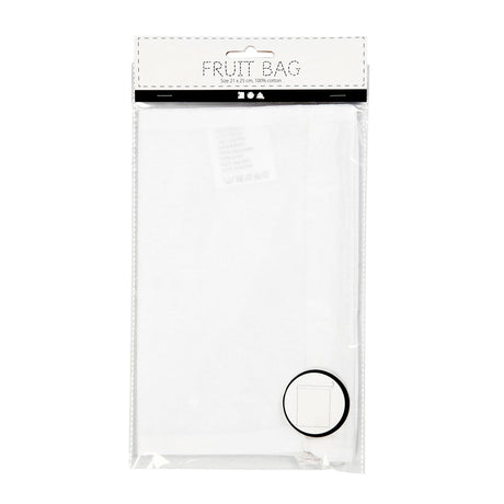 Creativ company http: www.cchobby.nl stoffen-tas-afm-21x25-cm-130-gr-wit-1-stuk