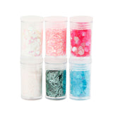 Creativ Company Glitters en Pailletten, 6x5 gram