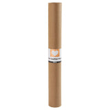 Creativ company faux leather papier donkerbruin, 1mtr.