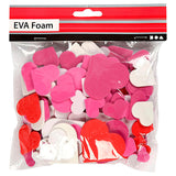 Creativ company foamvormen hartjes, zelfklevend, 200st.
