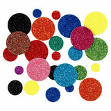 Creativ company foamvormen glitter cirkels, 150st.