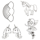 Creativ company https: www.cchobby.nl vellen-krimpfolie-met-motieven-unicorn-vel-10-5x14-5-cm-dikte-0-3-mm-mat-transparant-4-vel-1-doos