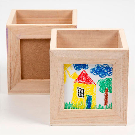 Creativ company https: www.cchobby.nl pennenbakje-afm-10x10x10-cm-gatgrootte-6-2x6-2-cm-1-stuk