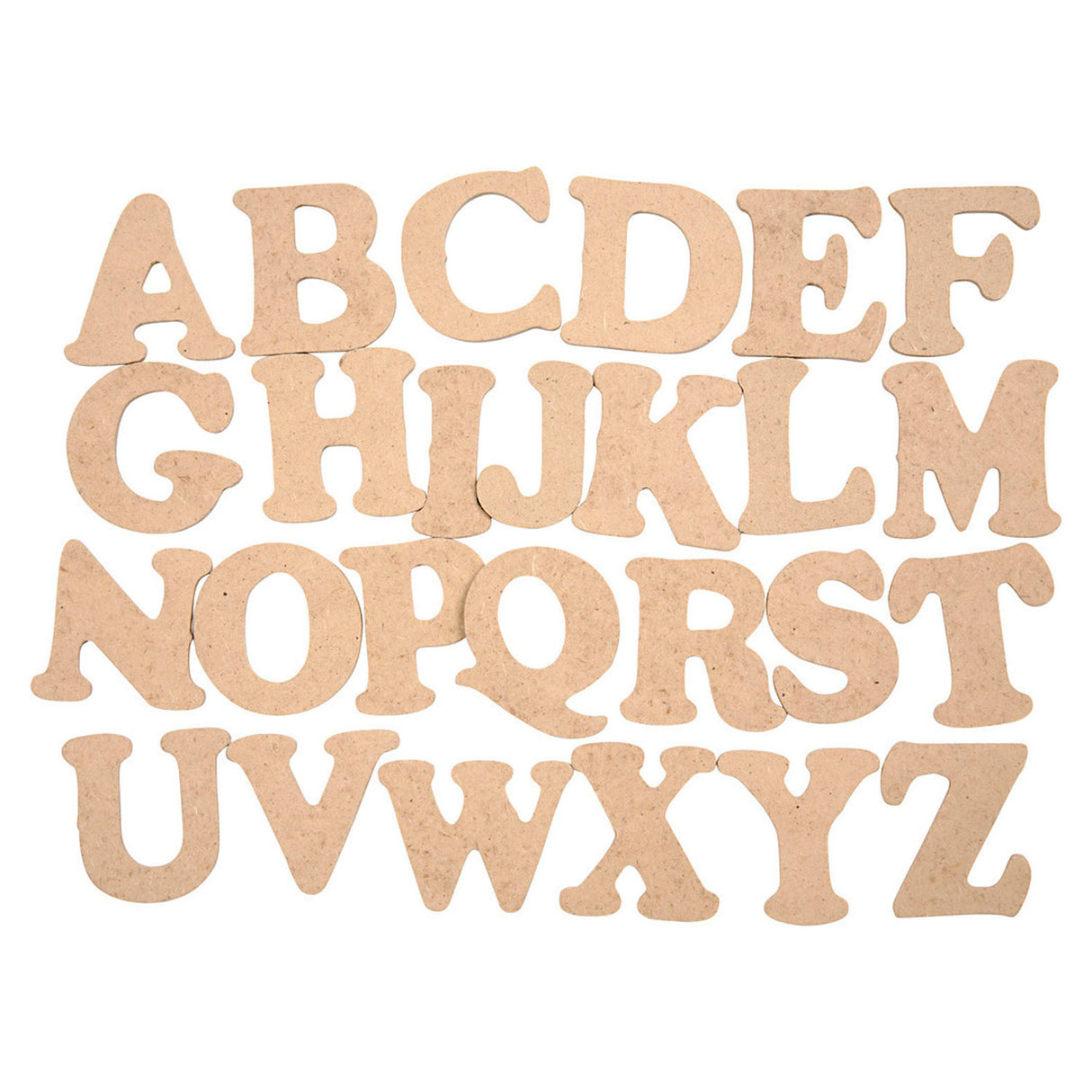 Creativ Company Houten letters A-Z, 26st.