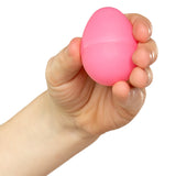 Creativ company plastic eieren gekleurd, 24st. 4,5cm