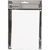 Creativ company envelop wit 110gr, 10st.