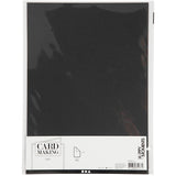 Creativ Company Papier Zwart A4 80gr, 20st.