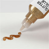 Creativ company glitterlijm goud, 25ml