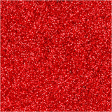 Creativ Company Glitterlijm Rood, 25 ml