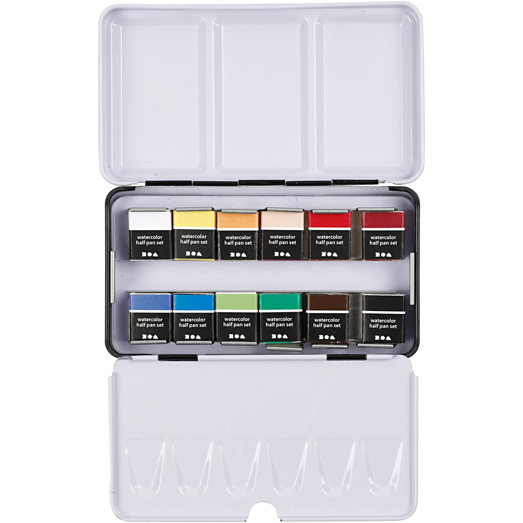 Creativ company art aqua aquarelverf, 12 kleuren