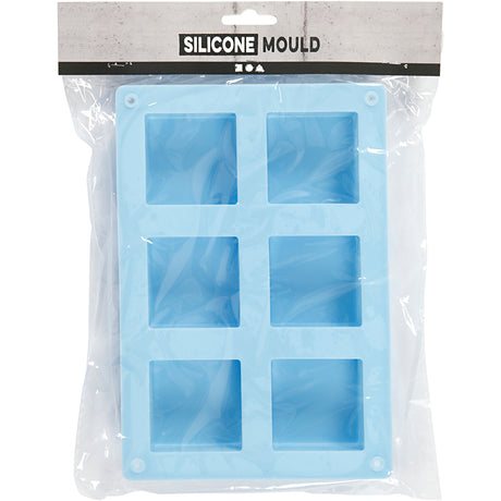 Creativ company silicone vormen lichtblauw, 60ml