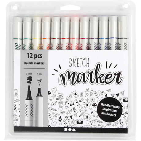 Creativ company http: www.cchobby.nl tekenstiften-lijndikte-1-2-5-mm-standaardkleuren-12-stuk-1-doos