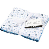 Creativ company patchwork stof blauw 45x55cm, 4st.