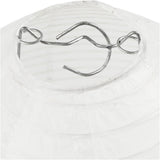Creativ company rijstpapier lamp wit druppel, 27cm