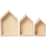 Creativ company https: www.cchobby.nl showdozen-huizen-h-20-3-25-3-31-cm-d-10-cm-b-13-16-2-20-cm-3-stuk-1-set