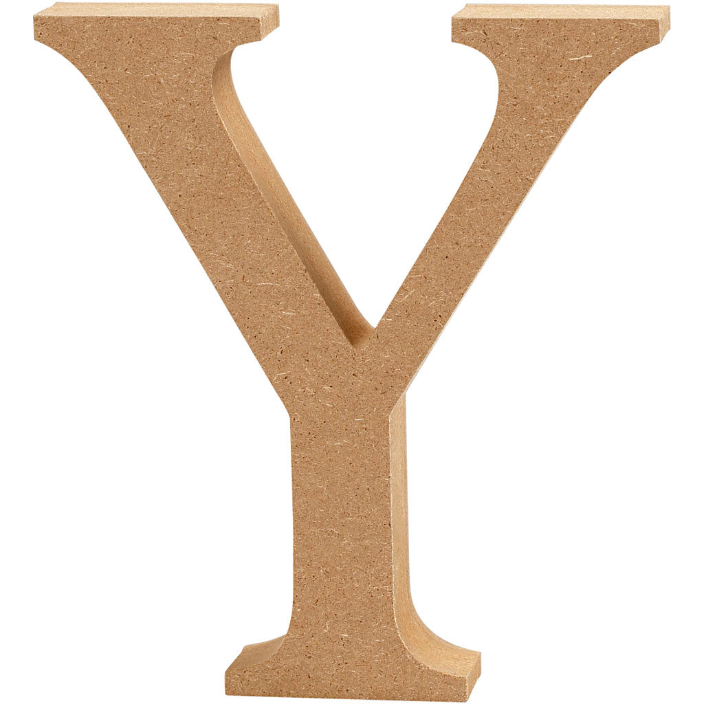 Creativ company letter y mdf 13cm, 1st.