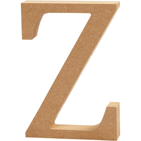 Creativ company letter z mdf 13cm, 1st.