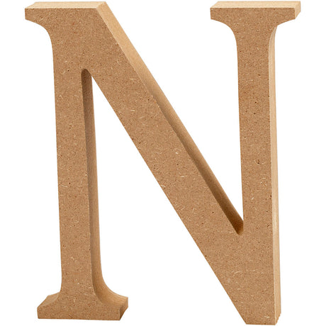Creativ company letter n mdf 8cm, 1st.