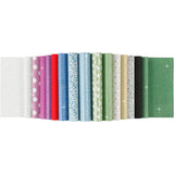 Creativ company glitterpapier blok a4 150gr, 30 vellen