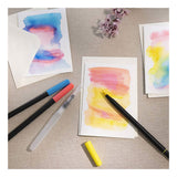 Creative company dubbelzijdige aquarel marker standaard kleuren, 12st.