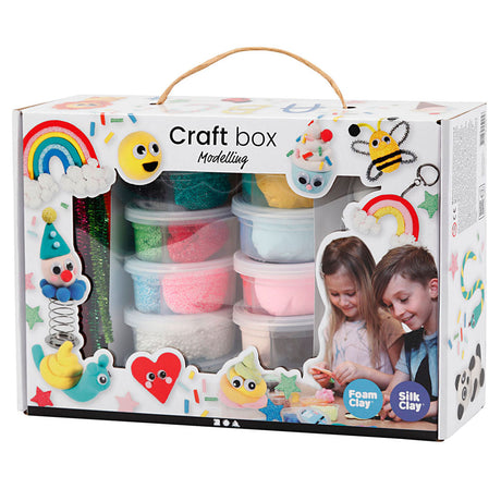 Creativ company foam clay en silk clay set