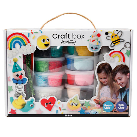 Creativ company foam clay en silk clay set