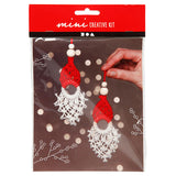 Creativ company mini creative kit hanger kerstkabouter
