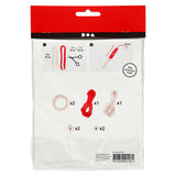 Creativ company http: www.cchobby.nl creative-mini-kit-macrame-elf-h-14-cm-1-doos