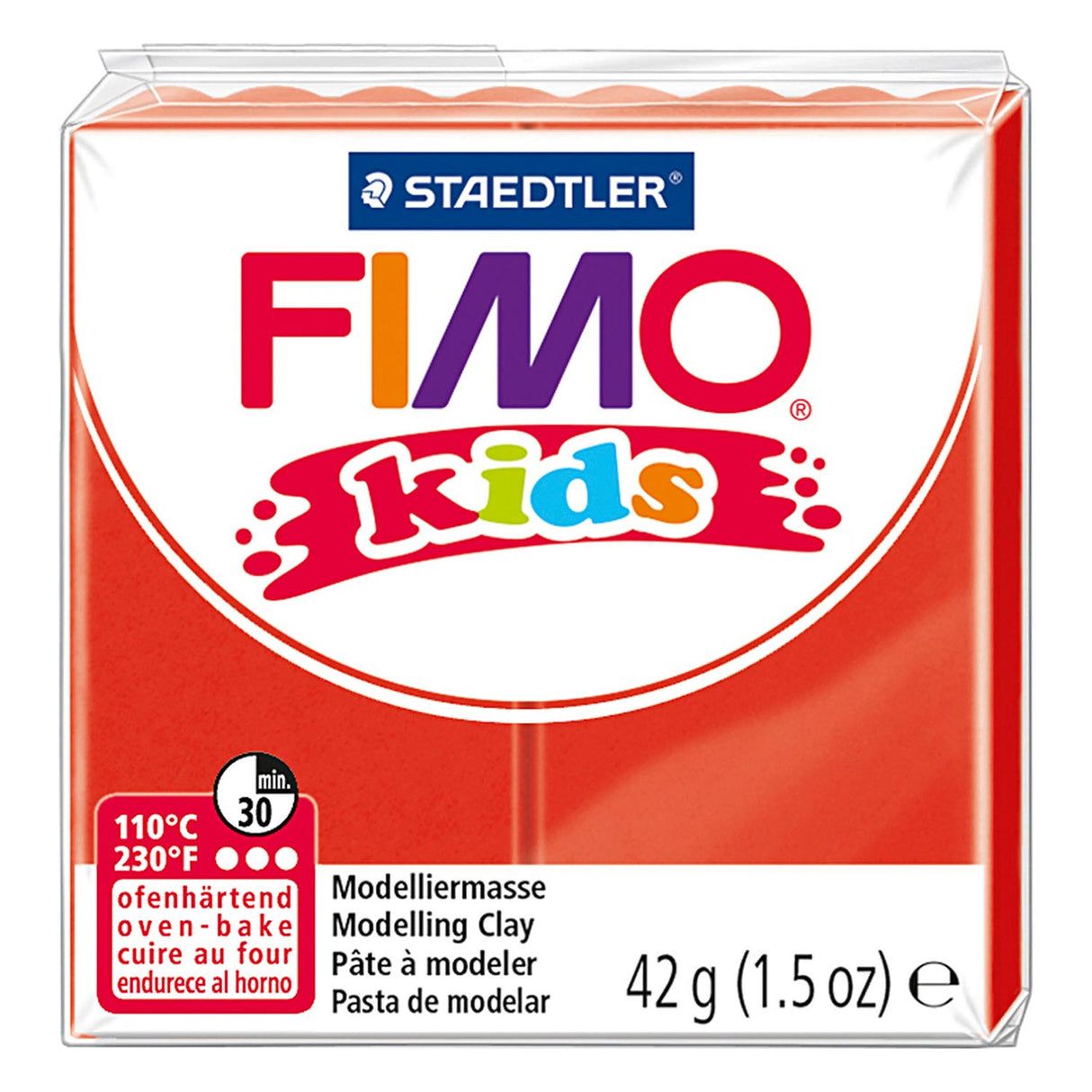 Fimo FIMO Boetseerklei Rood, 42gr