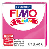 Fimo kids boetseerklei, roze, 42 gr