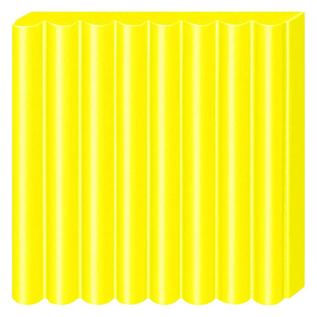 Fimo klei soft effect neon geel nr. 101 - 57gram