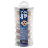 Silk clay , huidskleur, 6dlg.
