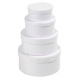Creativ company ronde dozen van karton, 4 maten