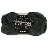 Creativ company katoengaren, antraciet, 50gr, 170m