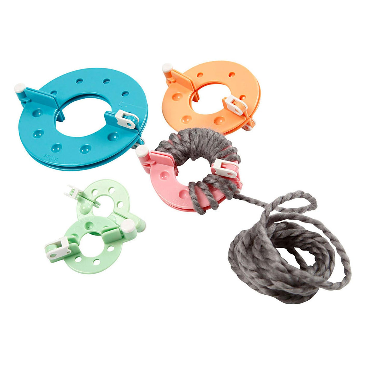 Creativ company http: www.cchobby.nl pom-pom-maker-d-3-5-5-5-7-9-cm-4-stuk-1-set