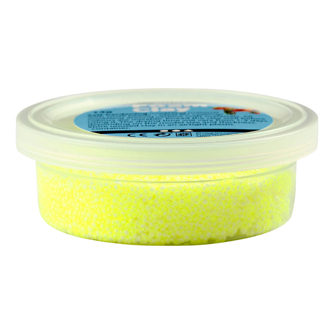 Foam clay ®, glitter, pastelkleuren, 14 gr, 6 doosje