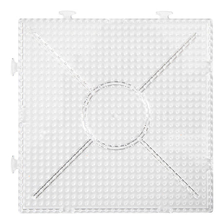 Creotime photo pears onderplaat helder vierkant 15x15cm, 2st.