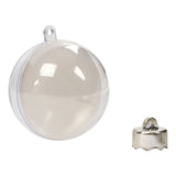 Creativ company deco ballen transparant 6cm, 8st.