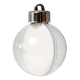 Creativ company deco ballen transparant 5cm, 10st.