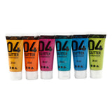 Creativ company http: www.cchobby.nl acrylverf-met-glitters-diverse-kleuren-6x20-ml-1-doos