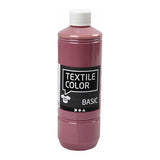 Creativ Company Textiel Color Verf Donkerroze, 500ml