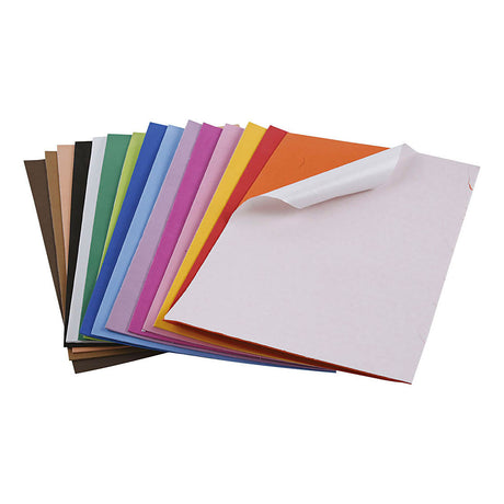 Creativ company zelfklevende foam a4 vellen - 15 kleuren - 30st