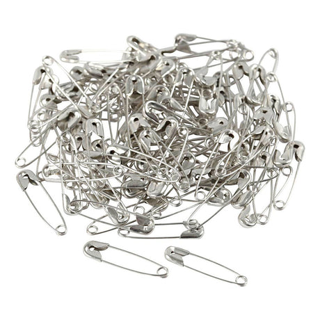 Creativ company veiligheidsspelden zilver, 100st.