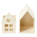 Creativ company houten huis met lade, 10,8cm