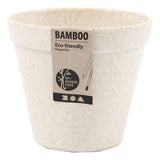 Creativ company bloempot bamboevezels, 10x11cm