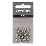 Creativ company metalen hoes verzilverd, 50st.