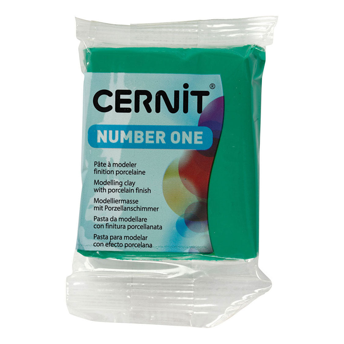 Creativ Company Cernit Boetseerklei Groen, 56 gram