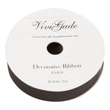 Creativ company cadeaulint mat zwart, 25m