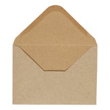 Creativ company envelop naturel, 11,5x15cm, 10st.