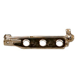 Creativ company cc brochespeld 25 mm zilver 10 stuks